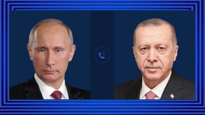 Эрдоган сообщил о своем разговоре с Путиным