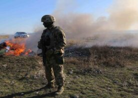 В Крыму сожгли КАМАЗ изъятых наркотиков