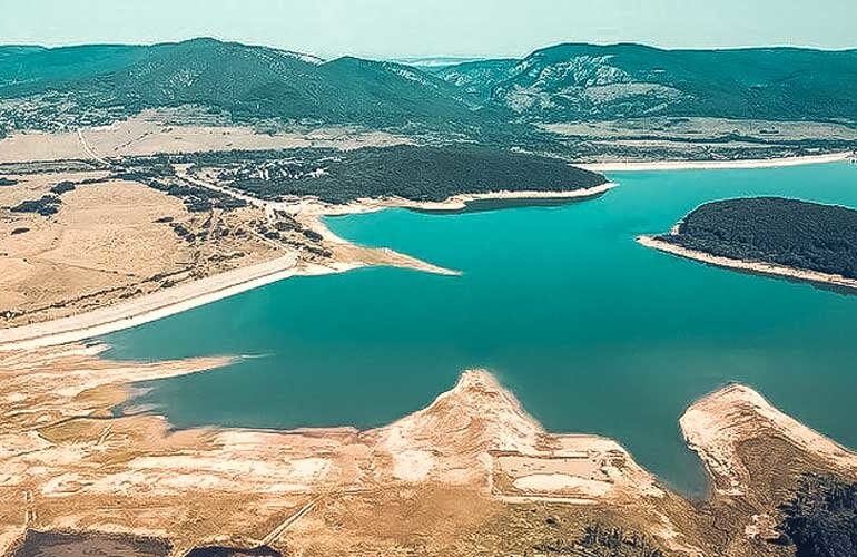 Крым - последние данные о заполняемости водохранилищ водой