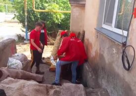 «МолодежкаОНФ» спасает Ялту и другие, ушедшие под воду районы