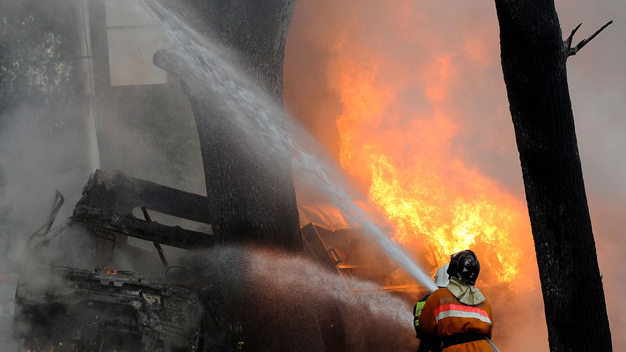 Важно: Пожар в Южной бухте Севастополя не связан с терактами