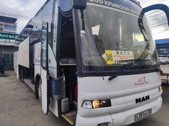 Новое расписание автобусных перевозок Крым - Херсонская область
